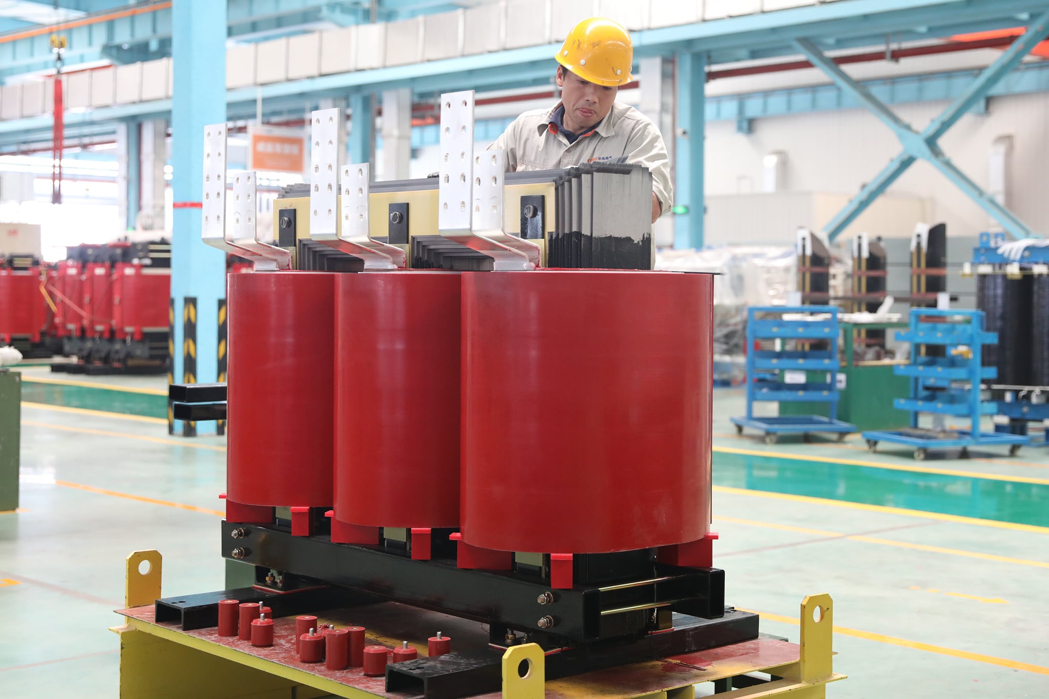 Customized Three Phase Electrical Dry Transformer with Cooper